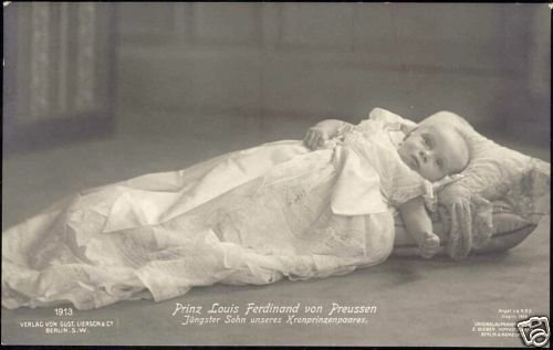 prussia, Prince Louis Ferdinand as Baby (1913) RPPC 