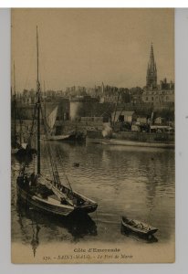 France - Saint-Malo. Tidal Port