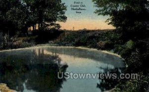 Pond at Country Club - Marshalltown, Iowa IA