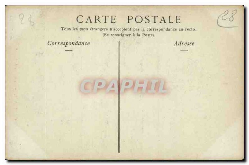 Postcard Old Chartres Statue Noel Ballay