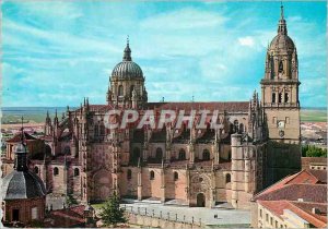 Postcard Modern Salamanca New Cathedral Facade of the East