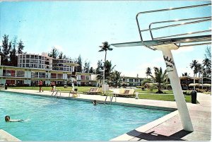 Postcard HOTEL SCENE San Juan Puerto Rico PR AJ0813