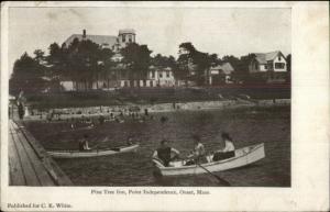 Onset Cape Cod MA Point Independence Pine Tree Inn c1905 Postcard #6