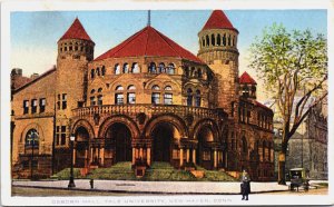 Osborn Hall Yale University New Haven Connecticut Vintage Postcard C277