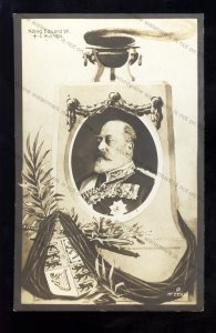 ROY069 - King Edward VII - 06-05-1910 - In Memoriam of our King - postcard