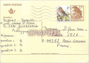 Entier Postal Bird Belgium Dupont