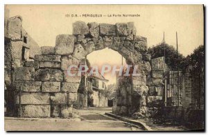 Old Postcard Perigueux La Porte Normande