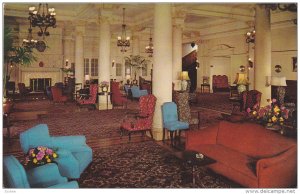 Interior view of Empress Hotel,  Victoria,  B.C.,  Canada,  40-60s