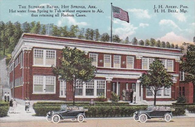 Arkansas Hot Springs The Superior Baths