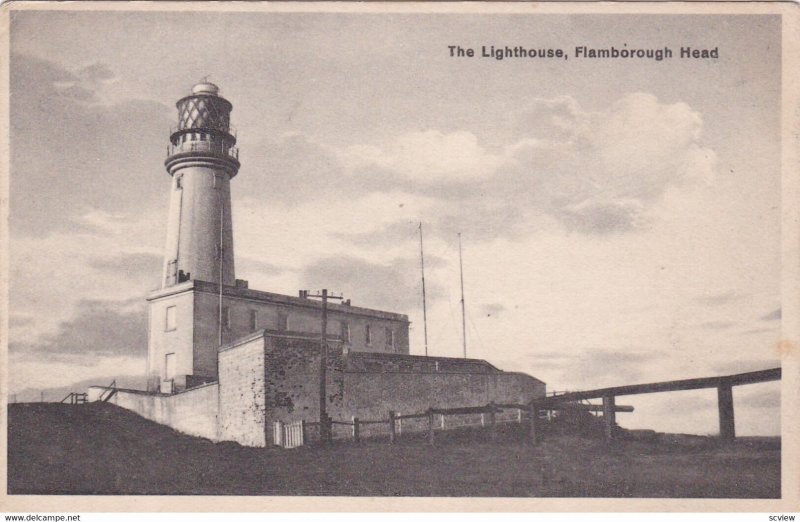 The Lighthouse, Flamborough Head, Yorkshire, England, United Kingdom, 00-10s