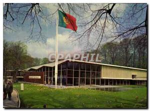 Postcard Modern Brussels World Expo 1958 Portugal Pavilion