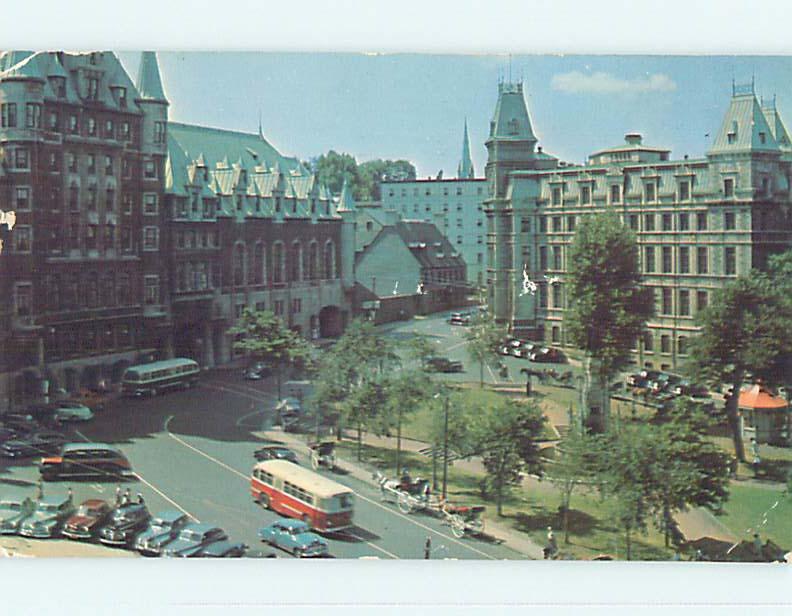 Pre-1980 TOWN VIEW SCENE Quebec City QC p9373