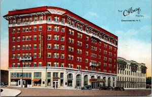 North Carolina Greensboro The O'Henry Hotel 1937