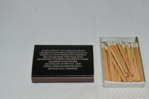 Morton's of Chicago The Steakhouse Rosemont O'Hare Illinois Matchbox