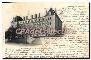 Old Postcard Paray Le Monial Habitation Des Peres Jesuits