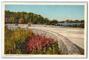 c1920's Frank Melville Memorial Scene Setauket Long Island LI Unposted Postcard