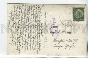 461303 German Navy 1938 year sent from ship Sierra Cordoba sea mail photo