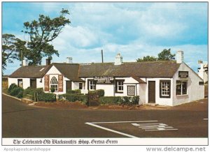 Scotland Gretna Green The Celebrated Old Blacksmith's Shop