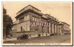 Old Postcard Brussels Palace of Fine Arts