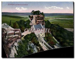 Postcard Old Hohbarr mit Blick out Zabern