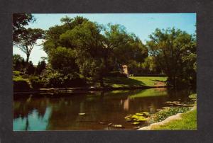 OH Ohio State Univ University Mirror Lake Columbus Ohio Postcard