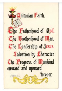 Unitarian Faith    (Sheahan's Good Mottos)