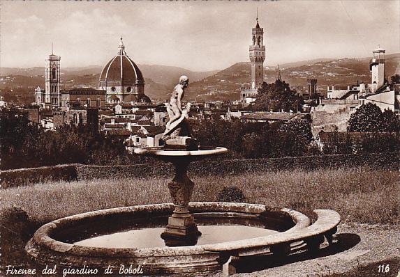 Italy Firenze dal Giardino di Boboli