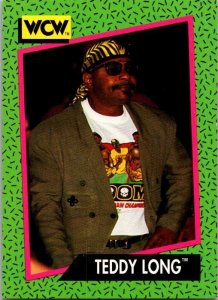 1991 WCW Wrestling Card Teddy Long sk21097