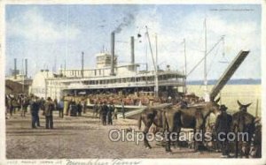 Packet, James Lee Steamboat, Ship Postal Used Unknown small crease, postal us...