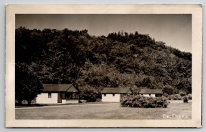 Intervale NH RPPC Castber's Camps c1950s Real Photo New Hampshire Postcard U28