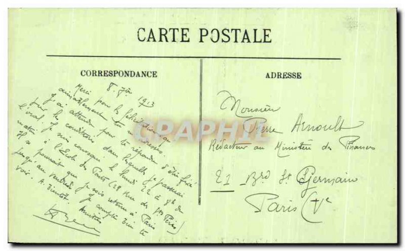 Old Postcard Beauvais Cathedral and South Gate Tours Courthouse