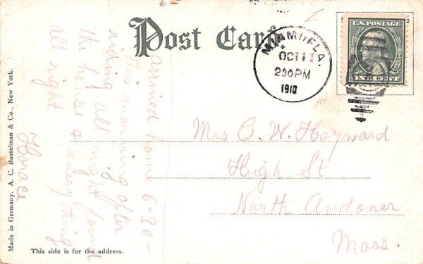 Pine Banks LodgeMalden, Massachusetts Postcard