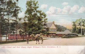 Rhode Island Providence Williams Park Camel and Boat House