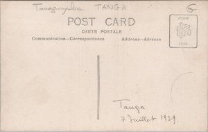 Tanzania Tanga 1929 Vintage RPPC 09.13