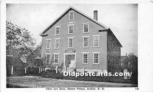 Office and Store, Shaker Village Enfield, New Hampshire, NH, USA 1908 