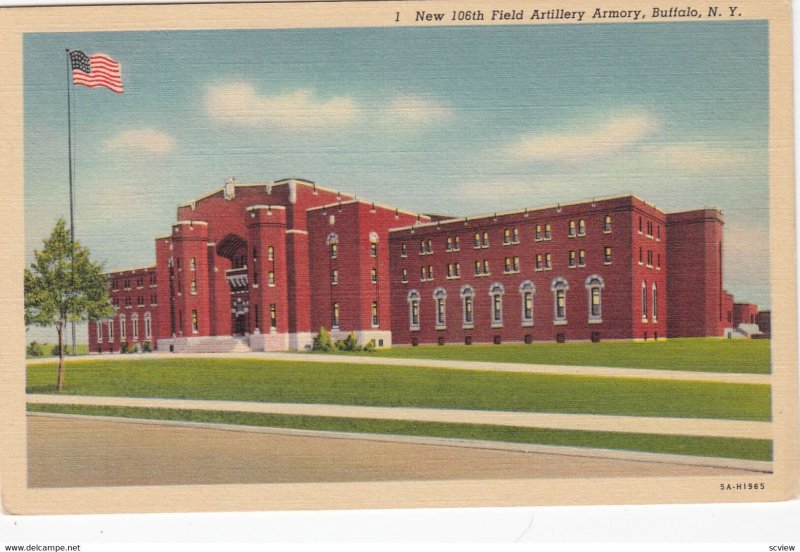 BUFFALO , New York , 1930-40s ; New 106th Field Artillery Armory