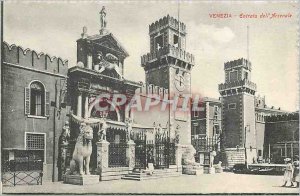 Old Postcard Venezia Entrata dell Arsenale