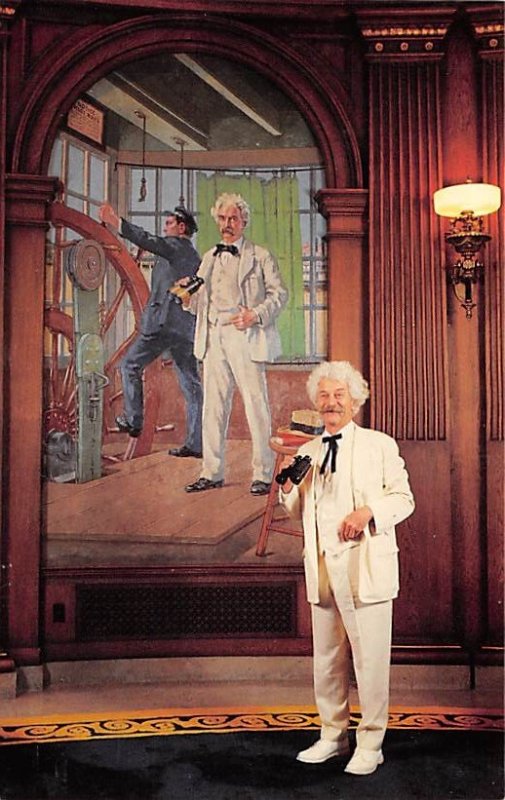 Mark Twain Mural in Governor's Office Unused