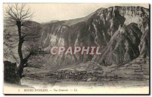 Old Postcard Bourg d Oisans Vue Generale