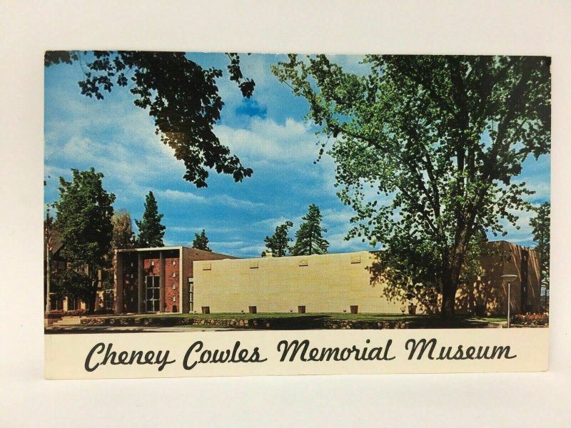 Cheney Cowles memorial Museum Postcard Northwest Arts & Culture Spokane WA