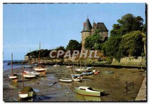 Modern Postcard Pornic Boat At Rest