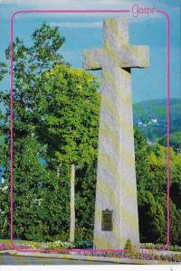 Canada Gaspe Granite Cross At Christ-Roi Cathedral