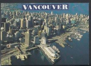 Canada Postcard - Aerial View of Vancouver   RR4541