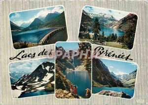 Postcard Modern Lakes Pyrenees Dam Lake Tech Oredon Lake Oncel Lake Oo Gaube ...