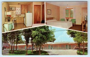 BRANSON, Missouri MO ~Roadside WALNUT LANE MOTEL 1960s Jack Lee Mahler Postcard