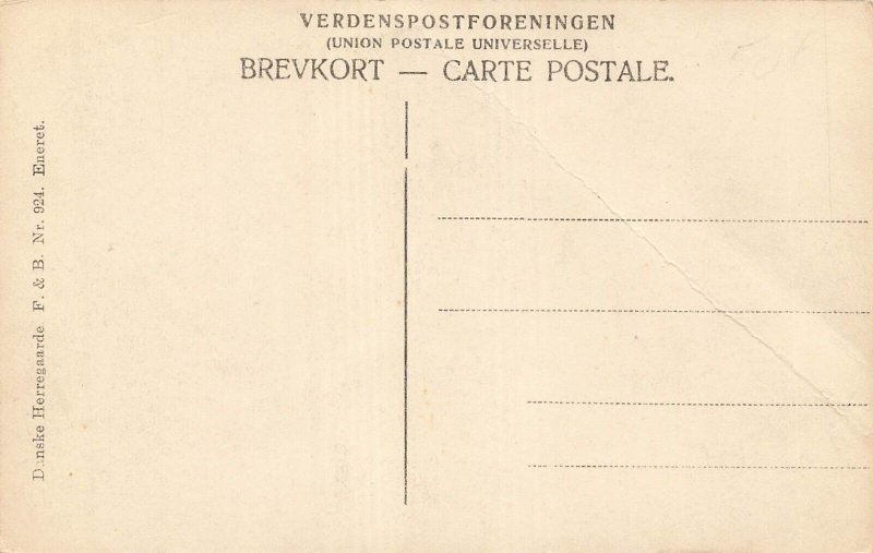 Middelfart Denmark~Hindsgavl~1910s PHOTO POSTCARD