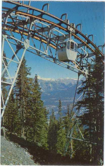 Banff Sulphur Mountain Gondola Lift, Banff National Park Alberta, Canada