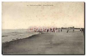 Old Postcard Soulac Sur Mer Peche a la Senne