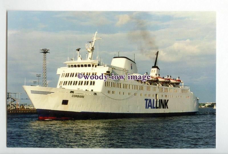 SIM0044 - Tallink Ferry - Corbiere , built 1970 ex Apollo - postcard