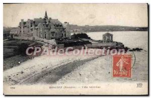 Old Postcard Roscoff Finistere Villa Saint Luke